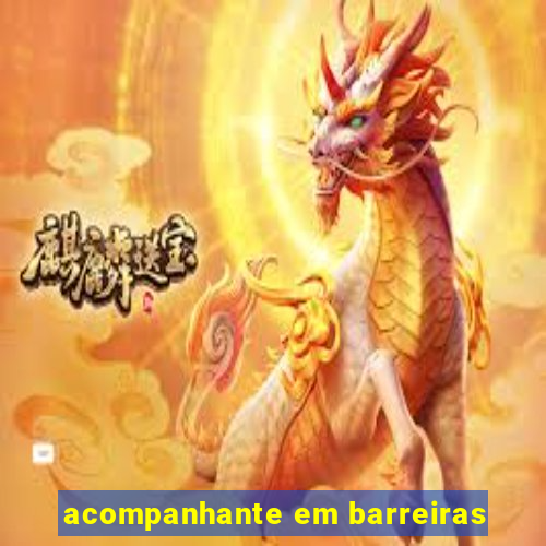 acompanhante em barreiras